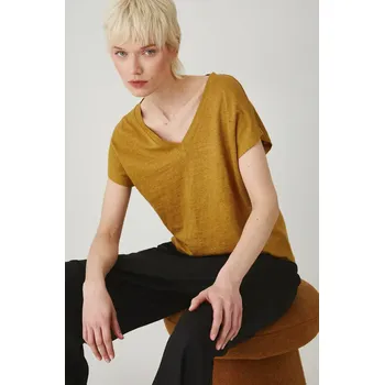 Plátěné tričko Medicine žlutá barva RS25.TSD802 17X, vel. S