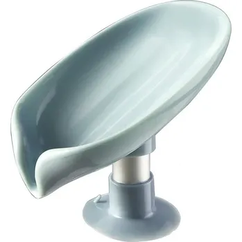 Mýdlenka Super odkapávací mýdlenka s přísavkami do koupelny | mýdlenka, koupelnový držák - Zelená-B