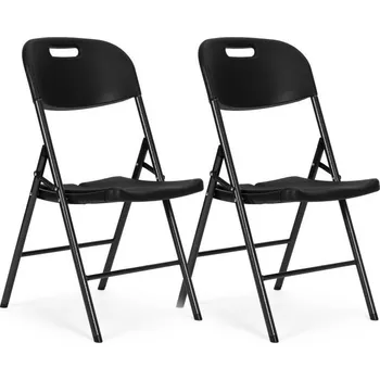 Jídelní židle Multistore Cateringová židle černá 2ks
