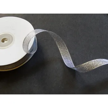 Stuha Stuha lurexová metalická, WB7040, šíře 25 mm, za metr