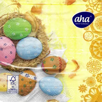 Papírový ubrousek Ubrousky velikonoční AHA (20 ks) - WN-083