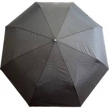 Deštník Doppler Fiber Magic big Chester black diamond, RH Holz Griff - pánský plně automatický deštník