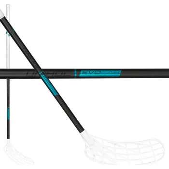 Florbalová hůl Unihoc UNILITE EVOLAB TITAN 26 white/blue Florbalová hůl bílá / modrá, Pravá (pravá ruka dole), 104cm (=114cm)