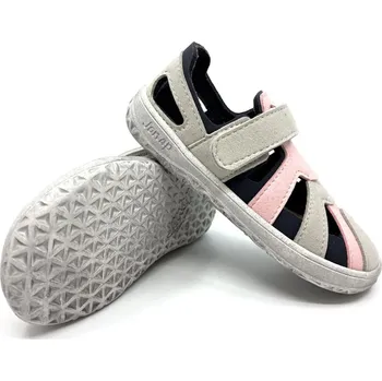 Dívčí sandály Jonap Kelly šedorůžová 23, Vnitřní délka boty: 14,6 cm, Vnitřní šířka boty: 6,4 cm