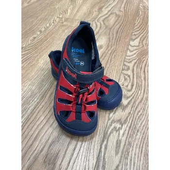 Chlapecká obuv Barefoot sandály MADISON 2.0 - RED/červená, Koel4kids Velikost: 33