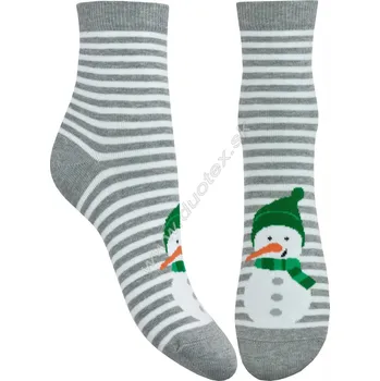 Dámské ponožky WOLA Vánoční ponožky w44.155-vz.838 Barva: Q14, Velikost: 33-35(22-23)
