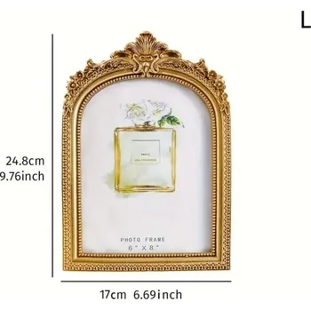 Fotorámeček Vintage rámeček na fotku retro dekorace | rámeček, fotorámeček - L