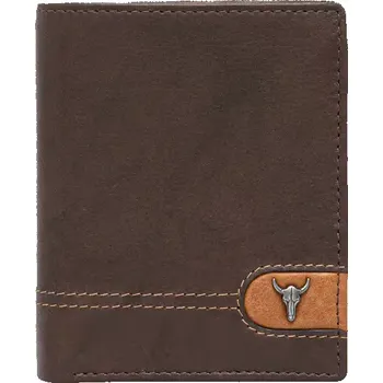 Peněženka Kožená peněženka Medicine RS25.PFM700 hnědá 89X, vel. ONE SIZE