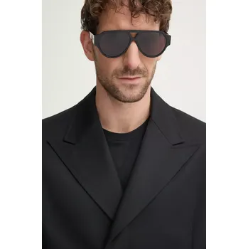 Sluneční brýle Sluneční brýle Bottega Veneta pánské, černá barva, BV1318S 99X, vel. 59