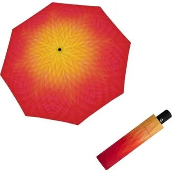 Deštník Doppler Carbonsteel Magic Fusion red/yellow - dámský plně automatický deštník