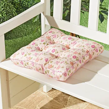 Polštář 3Pagen Vysoký podsedák Azalka Casa Bonita květy 40x40x8 cm