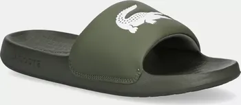 Pánské pantofle Pantofle Lacoste SERVE SLIDE 1.0 pánské, zelená barva, 49CMA0021, EUR 43