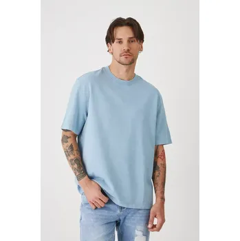 Pánské tričko Bavlněné tričko Medicine pánské, modrá barva RS25.TSM092 05X, vel. XL
