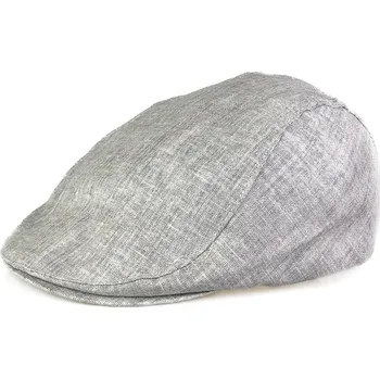 Čepice Pánská elegantní bekovka v šedé barvě, VELIKOST UNI