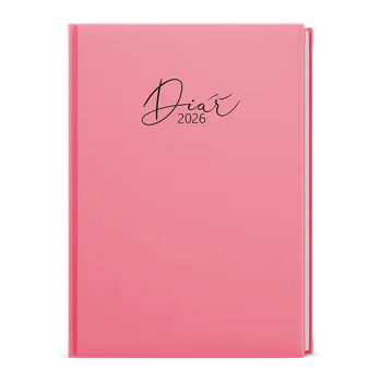 Diář Týdenní diář 2026 Baloušek B6 Prokop - Pastel růžová