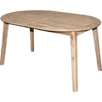 Zahradní stůl Doppler TECTONA - zahradní dřevěný rozkládací teakový stůl 150/200 x 95 x 75 cm