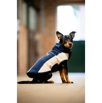 Pelíšek pro psa HORSEWARE Deka pro psy Signature Horseware, fleecová, whitney navy L