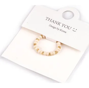 Prsten Prsten pružný z korálků