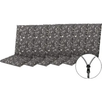 Podsedák Doppler LIVING 2097 vysoký - set 6 ks – polstry na židli a křeslo se zipem