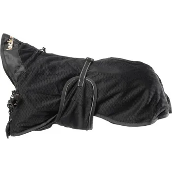 Obleček pro psa BACK ON TRACK Deka pro psy Mesh Back on Track, černá 52 cm