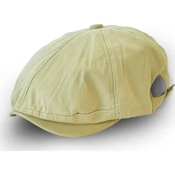 Čepice Pánská bekovka v máslové barvě, VELIKOST UNI