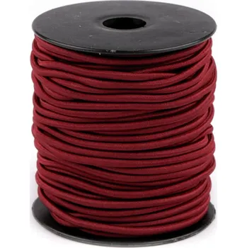 Textilní guma Kulatá pruženka Ø3 mm