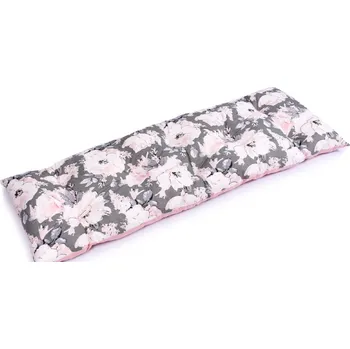 Podsedák Podsedák na lavičku 120x40 cm - tmavé pivoňky