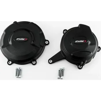 PUIG Engine covers PUIG Track for Championship 21505N černý included 2 covers