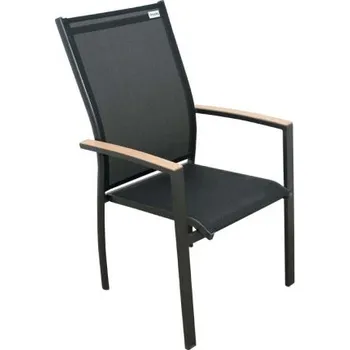 Zahrada Gastro zahradní stohovatelné křeslo, Doppler EXPERT WOOD antracit