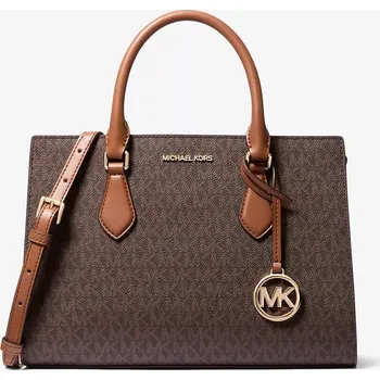 Kabelka MICHAEL KORS dámská kabelka Sheila Medium hnědá logová