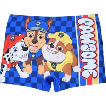 Chlapecké plavky Modré chlapecké plavecké boxerky Paw Patrol Velikost: 110