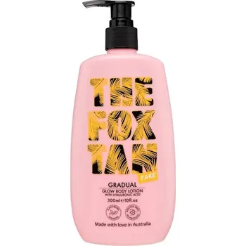 Tělové mléko THE-FOX-TAN Samoopalovaci-pripravek Self-TanTělové mléko Gradual Glow 300 ml (2&nbsp;107,00 Kč / 1 l)