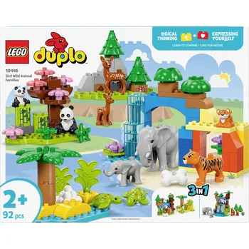 10446 LEGO® DUPLO® Sada 3 v 1 pro divoce žijící zvířata