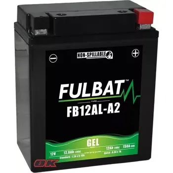 Auto-moto Baterie FULBAT FB12AL-A2 - Aprilia Leonardo (ST), 150ccm - 99>04
