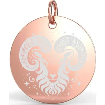 Přívěsek Přívěsek stříbro rose gold zvěrokruh beran 15 mm