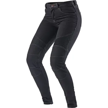 Moto oblečení Dámské džíny na motorku Furygan Purdey Evo Slim černé W28/L32