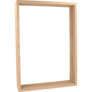 Rám na obraz Dřevěný oboustraný rámeček - herbář ARTEMIO 31x22cm