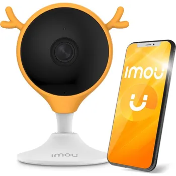 IP kamera IP kamera IMOU Cue 2 IPC-C22EP-A s oranžovým silikonovým krytem