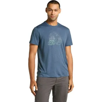 Pánské tričko Icebreaker Mens Merino 150 Tech Lite III SS Tee Van Camp, Dawn XL + Dárek a Doprava zdarma