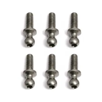 RC model 8mm kulové čepy, BULLSTUD, 10 ks.