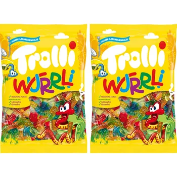 Bonbon Trolli Wurrli Ovocné Žížalky 200g 2ks