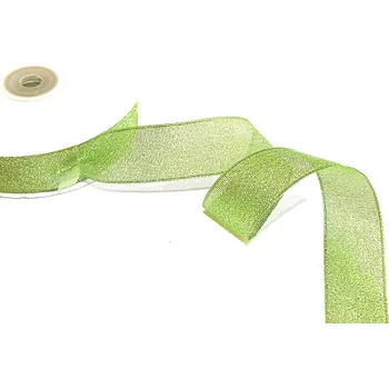 Stuha Stuha lurexová metalická, WB7027, šíře 12 mm/ návin 32 m