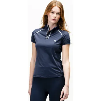 Dámské tričko HORSEWARE Triko Stamina Horseware, s krátkým rukávem, dámské, core navy XXL