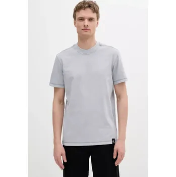 Bavlněné tričko Calvin Klein Jeans J30J327267 modrá 05X, vel. L