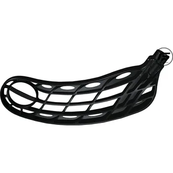 Florbal Fatpipe Čepel Hole PE Metallic Black PE - černá - střední - pravá (pravá ruka dole)