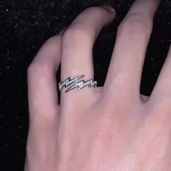 Prsten Jemný květinový prsten pro ženy a dívky | dámský šperk, květinový prsten - stříbřitý 2