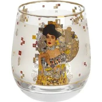 Svícen Goebel Skleněný svícen Adele Klimt 9.5 cm Goebel