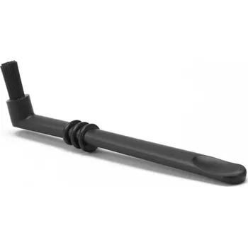 Šlehač mléka Kartáček na čištění hlavy kávovaru černý s vroubky