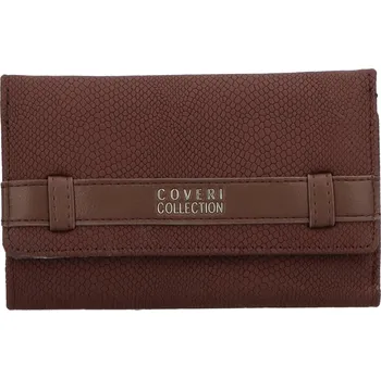 Peněženka Dámská peněženka tmavě hnědá - Coveri Steilo hnědá