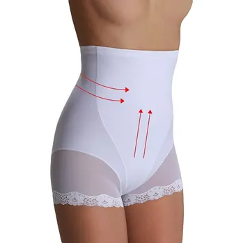 Kalhotky Stahovací kalhotky s krajkou Violetta bílé M